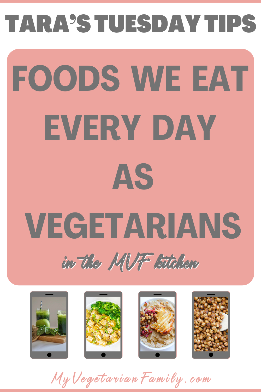 Foods We Eat Every Day as Vegetarians | My Vegetarian Family | Tara's Tuesday Tips #foodsweeateveryday #themvfkitchen